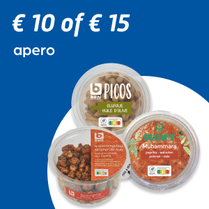 € 10 of € 15 aan dips, toastjes en/of aperonootjes van Boni Selection en/of Boni Plan't
