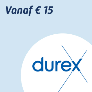 € 15 aan Durex