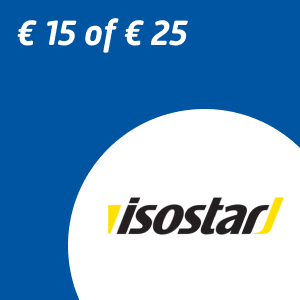 € 15 of € 25 aan Isostar